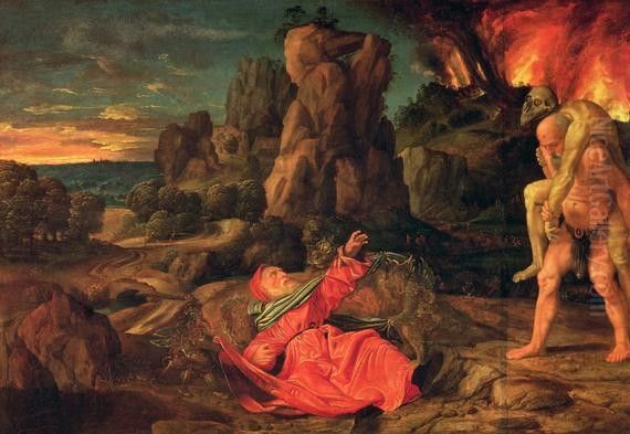 The Temptation of Saint Jerome - view 1