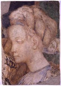 Testa di donna by Pisanello