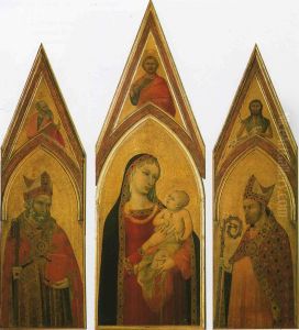 Trittico di San Procolo by Ambrogio Lorenzetti