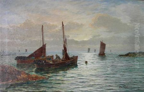 Fishermen With Their Catch - view 1