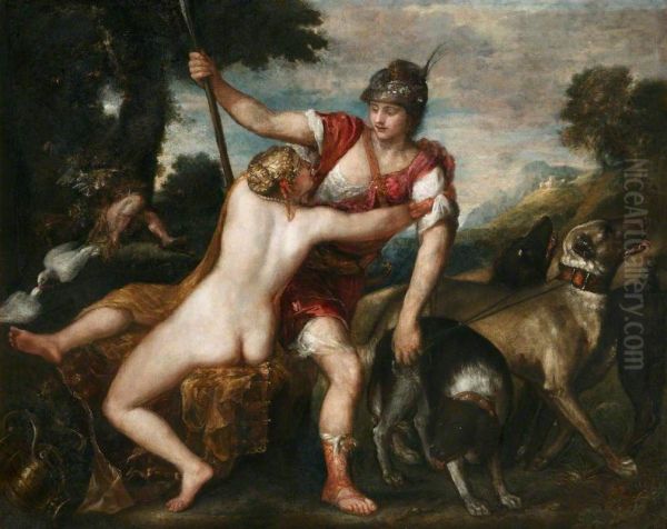 Venus and Adonis - view 1