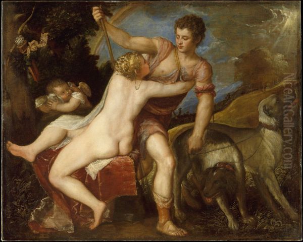 Venus and Adonis - view 1