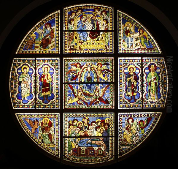 Original rose window - view 1