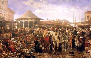 A Marketplace in Plovdiv by Ivan Mrkvicka