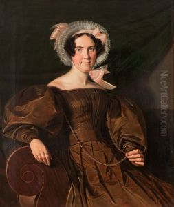 Portraet af Sophie Marie Bang f. Dahlerup