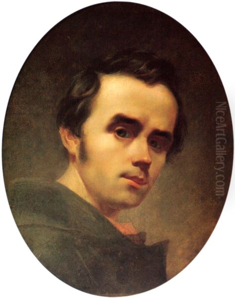Self-portrait of Shevchenko (winter 1840/1841) - view 1