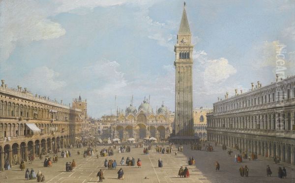 Piazza San Marco looking East towards the Basilica - view 1