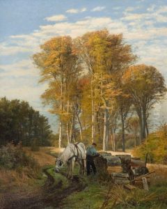 Borrevejle skov by Thorvald Niss