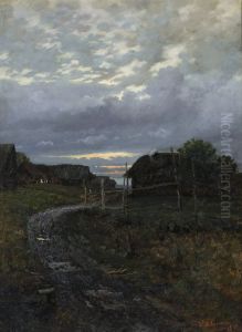 <<Vecer>> by Isaac Levitan