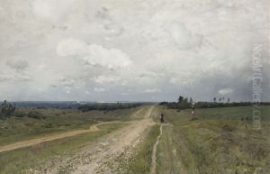 The Vladimirka by Isaac Levitan