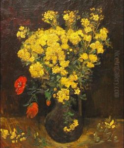 Vase with Lychnis by Vincent Van Gogh