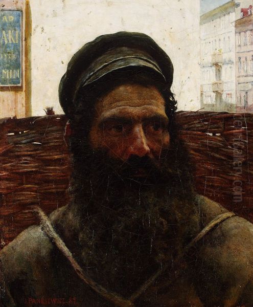 Jew with a basket - view 1