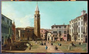 Campo Sant'Angelo, Venice by Canaletto