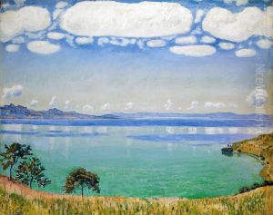Lake Geneva as seen from Chexbres by Ferdinand Hodler