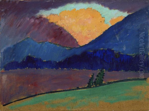 Sommerabend in Murnau - view 1