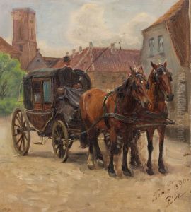Bryllupskareten, Ribe by Peter Tom-Petersen