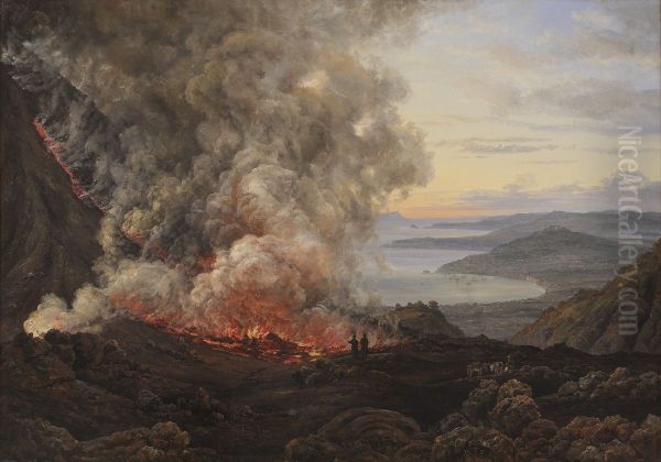 Vesuvs udbrud 1820 - view 1