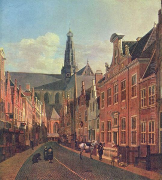 Strasse in Haarlem - view 1