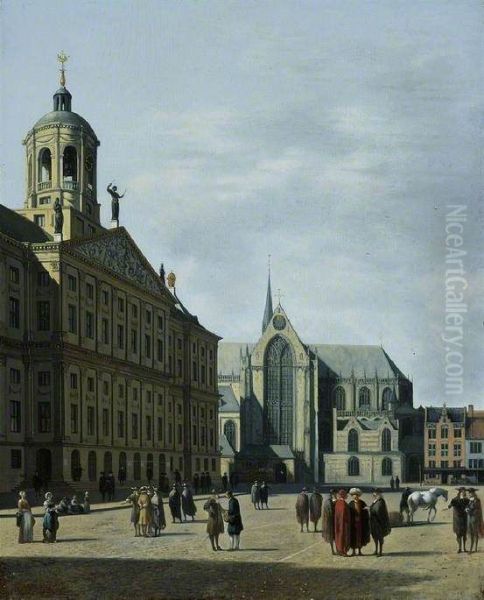 The Town Hall of Amsterdam - view 1