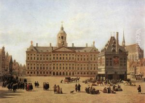 Ansicht des "Dam" zu Amsterdam