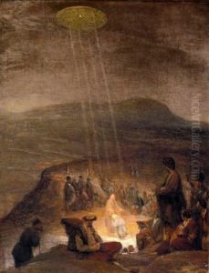 De doop van Christus by Arent de Gelder