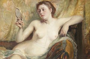 Model with Mirror by unknown