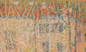 Landscape with Red House by Kasimir Sevrinovitch Malevich