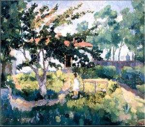 Summer Landscape by Kasimir Sevrinovitch Malevich