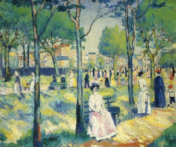 On the Boulevard - view 1