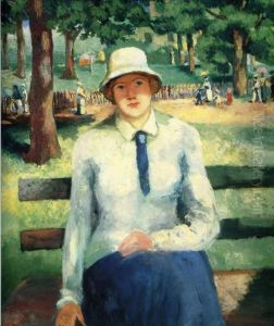 Young Unemployed Girl (Redheaded Girl)