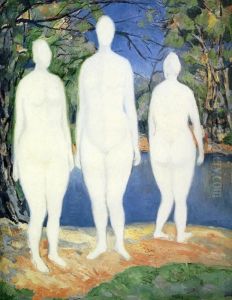 Bathers by Kasimir Sevrinovitch Malevich
