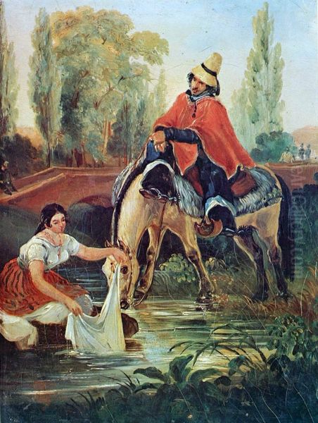 The Huaso and the Washerwoman - view 1