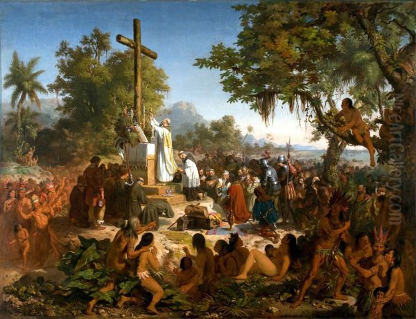 The First Mass in Brazil - view 1