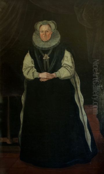 Portrait of Sophia of Holstein-Gottorp - view 1