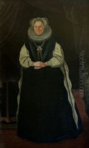 Portrait of Sophia of Holstein-Gottorp by Daniel Blok