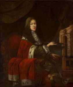 Portrait of George William Piast (1660-1675), Duke of Legnica and Brzeg by Benjamin Block