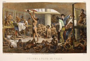 Negres a fond de calle by Johann Moritz Rugendas