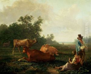 Scena pasterska by Friedrich Nerly