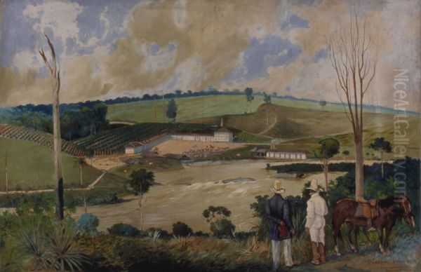 Fazenda da Barra - Campinas, 1840 - view 1