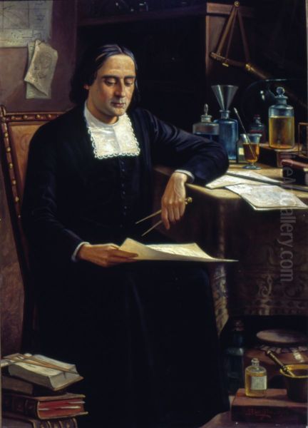 Retrato do Padre Bartolomeu Lourenco de Gusmao - view 1