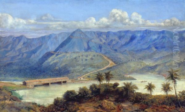 Ponte Coberta de Cubatao, 1850 - view 1