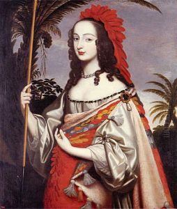 Portrait of ElectressSophia of Hanoveras (American) Indian