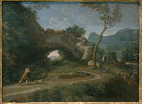 Landscape with a Natural Arch - view 1