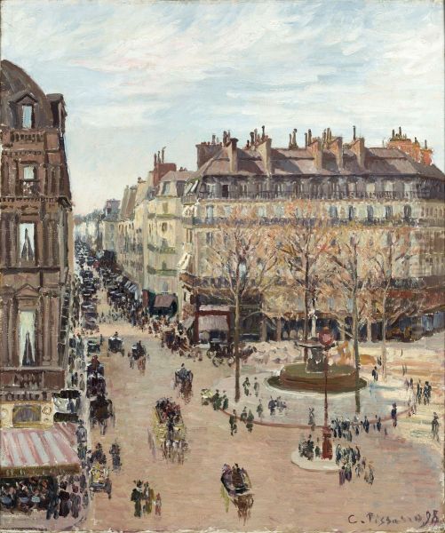 Rue Saint-Honore, Sun Effect, Afternoon - view 1