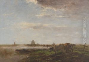 Polderlandschap by Willem Maris
