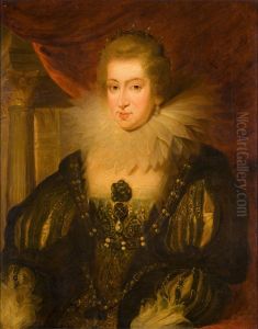 Anna van Oostenrijk by Sir Anthony Van Dyck