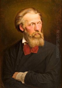 Self-portrait of Johan Hendrik Koelman (1820-1887)