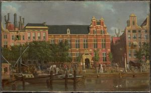 De Latijnse school op het Singel te Amsterdam