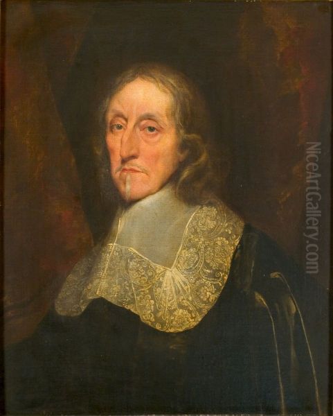 Portret van een man (Oliver Cromwell) - view 1