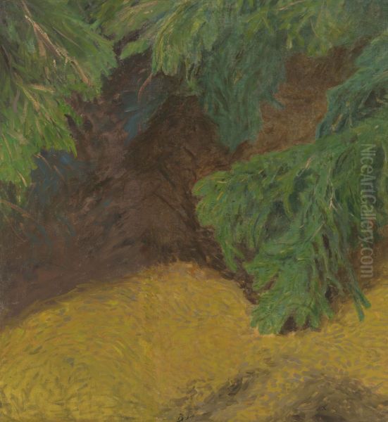 Landschap (Vos achtervolgd door brakken) - view 1